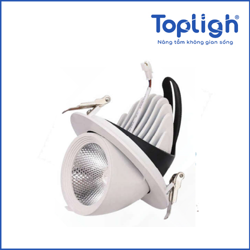 Đèn Led âm trần xoay 360 độ